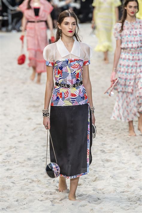 chanel printtemps été 2019|chanel couture.